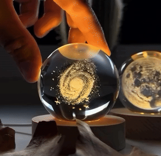 Lámpara Espacial 3D – Transforma tu Habitación en tu Propio Universo.