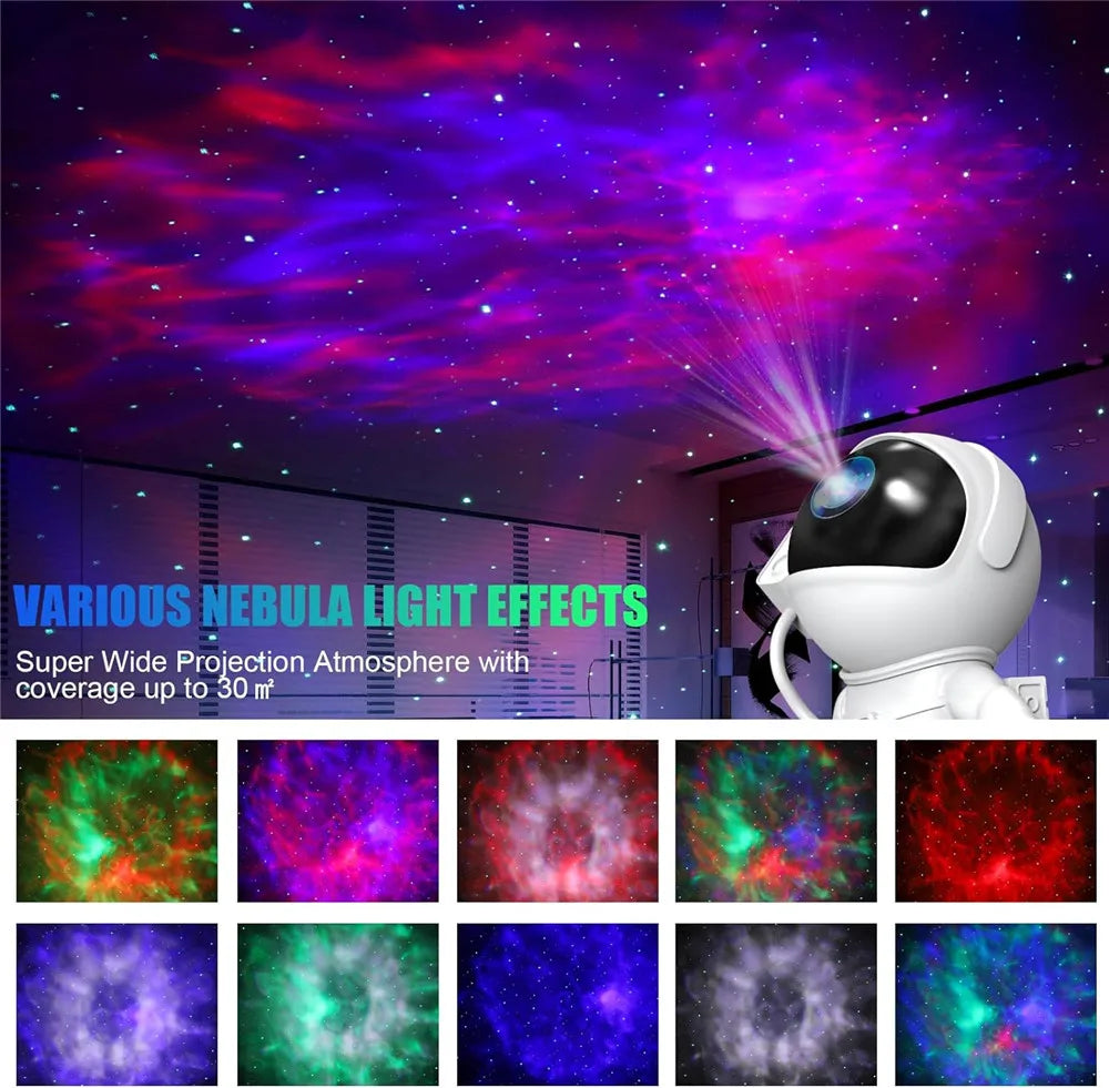Proyector Súper Astronauta Deluxe nebula