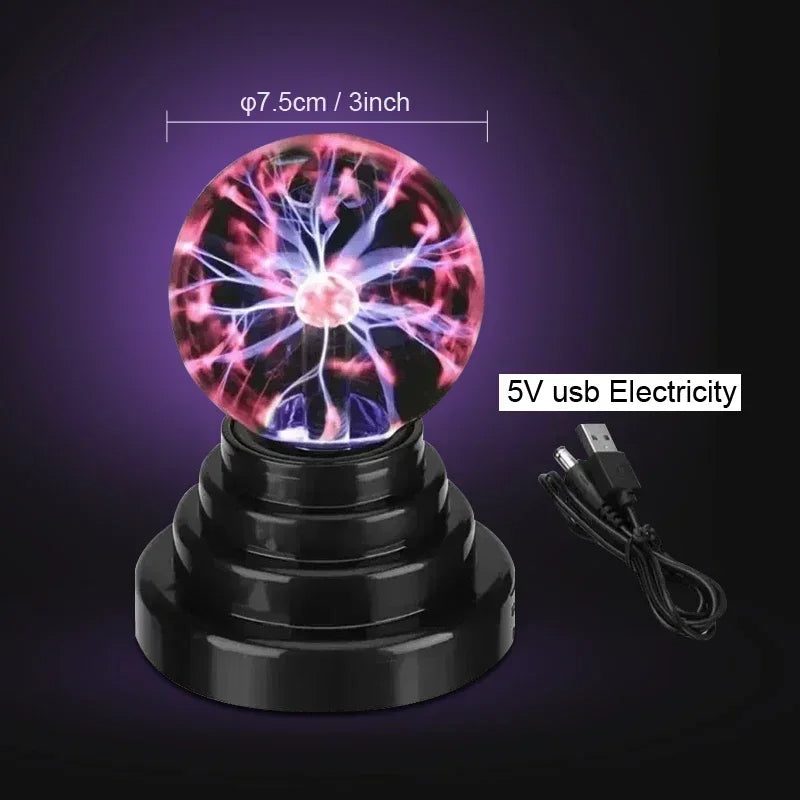 globo plasma usb electricity